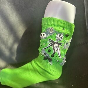 halloween bling junk socks